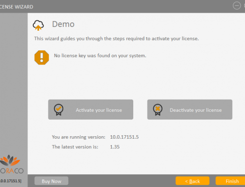 QLM License Wizard – Welcome Page