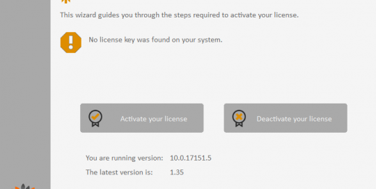 QLM License Wizard Welcome